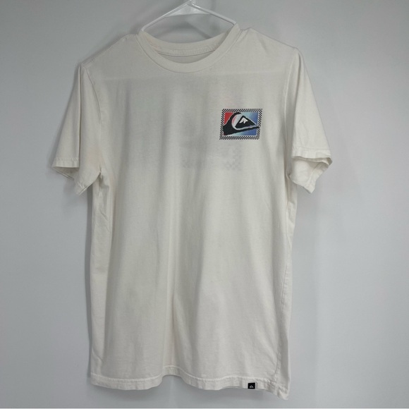 Quiksilver Boy's XL White Logo Tee - Picture 8 of 10